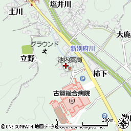 宮崎県宮崎市池内町数太木周辺の地図