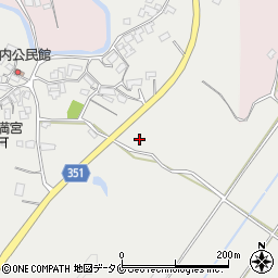 宮崎県宮崎市堤内周辺の地図