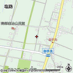 宮崎県宮崎市塩路周辺の地図