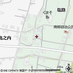 宮崎県宮崎市塩路518周辺の地図