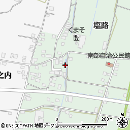 宮崎県宮崎市塩路849周辺の地図