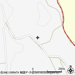 鹿児島県薩摩郡さつま町求名7361-2周辺の地図