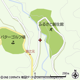 鹿児島県薩摩郡さつま町紫尾2161周辺の地図