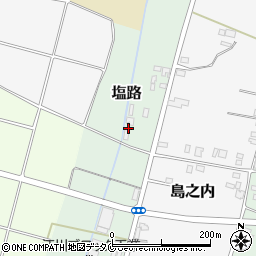 宮崎県宮崎市塩路400周辺の地図