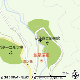 さつま町役場　神の湯キャンプ場周辺の地図
