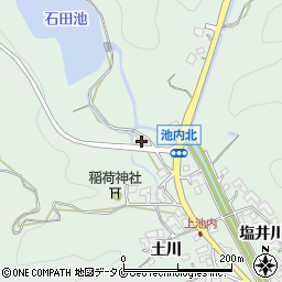 宮崎県宮崎市池内町松尾下周辺の地図