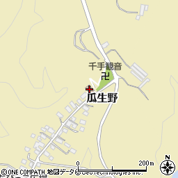 上村自治公民館周辺の地図