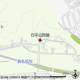 日平公民館周辺の地図