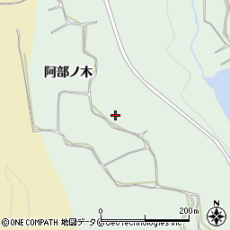 宮崎県宮崎市池内町阿部ノ木周辺の地図
