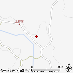 鹿児島県薩摩郡さつま町求名7282周辺の地図