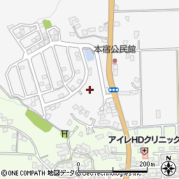 北宮崎ニュータウン街区公園周辺の地図
