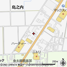 麺勝　宮崎住吉店周辺の地図