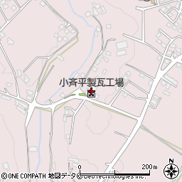 小斉平製瓦工場周辺の地図