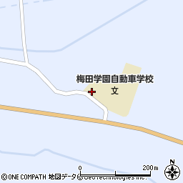 梅田学園自動車学校　小林校周辺の地図