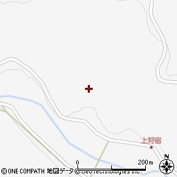 鹿児島県薩摩郡さつま町求名7221周辺の地図