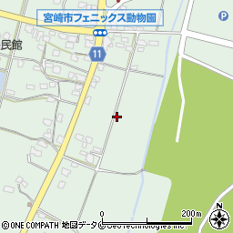 宮崎県宮崎市塩路2898-2周辺の地図