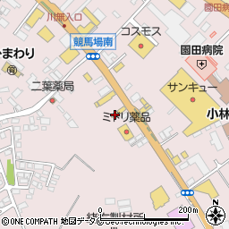 スズキ自販宮崎小林営業所周辺の地図