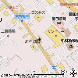 ＨｏｎｄａＣａｒｓ宮崎中央小林店周辺の地図
