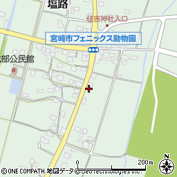 宮崎県宮崎市塩路2900-2周辺の地図