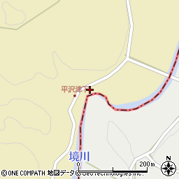 鹿児島県伊佐市菱刈川北424周辺の地図