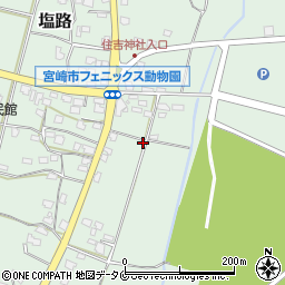 宮崎県宮崎市塩路2901周辺の地図