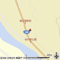 鹿児島県伊佐市菱刈川北218周辺の地図