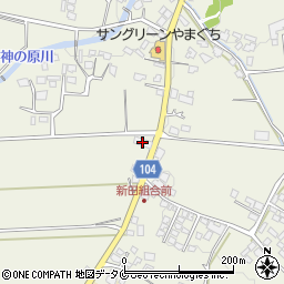 牟田自動車整備工場周辺の地図