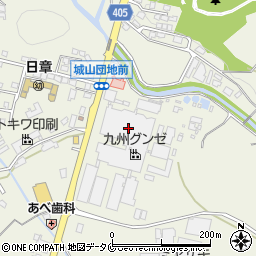 株式会社九州グンゼ　宮崎工場周辺の地図