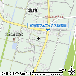 宮崎県宮崎市塩路2526周辺の地図