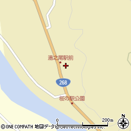 鹿児島県伊佐市菱刈川北214周辺の地図