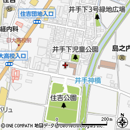 宮崎市住吉地域センター周辺の地図