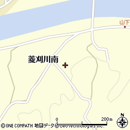 鹿児島県伊佐市菱刈川南1348周辺の地図