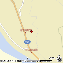 鹿児島県伊佐市菱刈川北208周辺の地図