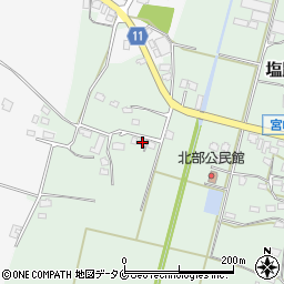 宮崎県宮崎市塩路1853周辺の地図