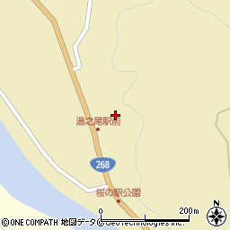 鹿児島県伊佐市菱刈川北205周辺の地図