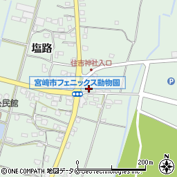 宮崎県宮崎市塩路2908-1周辺の地図