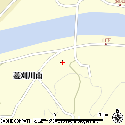 鹿児島県伊佐市菱刈川南1325周辺の地図