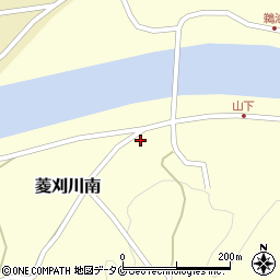 鹿児島県伊佐市菱刈川南1330周辺の地図