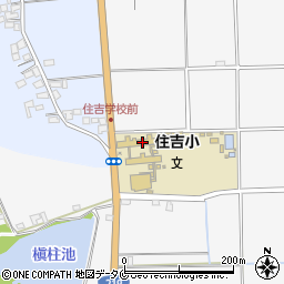 宮崎市立住吉小学校周辺の地図