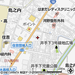 株式会社メモリード宮崎　住吉営業所周辺の地図