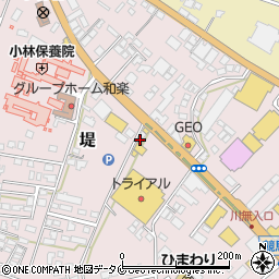 宮崎トヨタ　ネッツ小林店周辺の地図