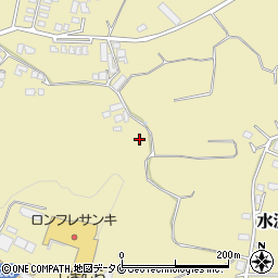 宮崎県小林市水流迫周辺の地図