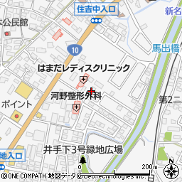 サンビレッジ島之内バーベナテレナの棟Ａ周辺の地図