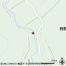 鹿児島県薩摩郡さつま町柊野2517周辺の地図
