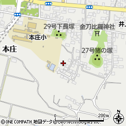 宮崎県東諸県郡国富町本庄4169-1周辺の地図