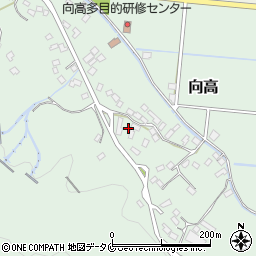 宮崎県東諸県郡国富町向高1489-3周辺の地図
