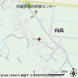 宮崎県東諸県郡国富町向高1397周辺の地図
