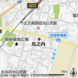 ファミリーマート島之内店周辺の地図