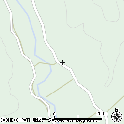 鹿児島県薩摩郡さつま町柊野125周辺の地図