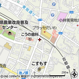 鳩宿精肉店周辺の地図